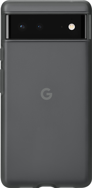 Google Translucent Smokey Hybrid Case - Google Pixel 6 - Black